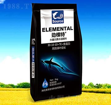 大量元素水溶肥料30-10-10+TE+魚蛋白-勁棵特-美德生物
