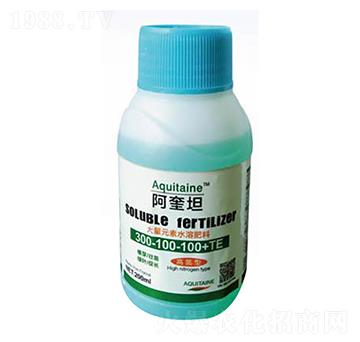 高氮型大量元素水溶肥300-300-100+TE-阿奎坦-瑞普生物