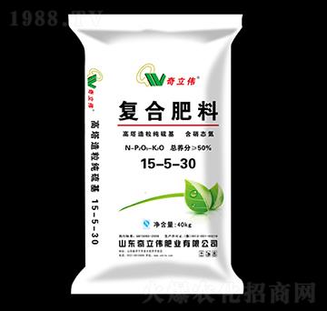 高塔造粒復(fù)合肥料15-5-30-奇立偉
