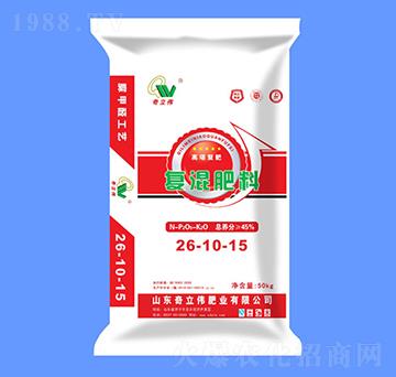 50kg高塔復(fù)合肥料26-10-15-奇立偉