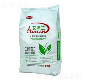 大量元素水溶肥料15-10-30+TE-艾澤蘭-甜如蜜