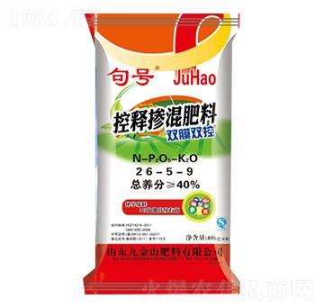 雙膜雙控控釋摻混肥料26-5-9-句號(hào)-巴頓