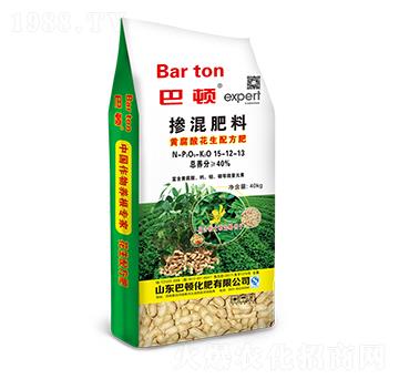 黃腐酸花生專用摻混肥料15-12-13-巴頓
