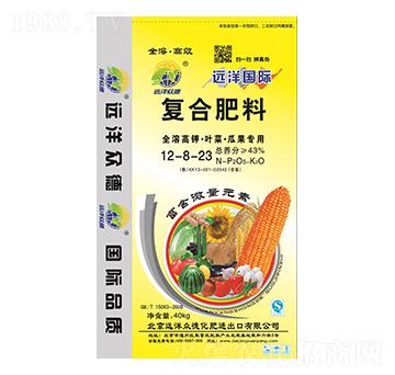 葉菜瓜果專用復(fù)合肥料12-8-23-遠洋眾德