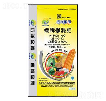 緩釋摻混肥料28-10-12-遠洋眾德