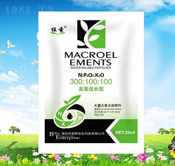 高氮促長型大量元素水溶肥-植圣-碧野農(nóng)化