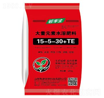 大量元素水溶肥料15-5-30+TE-碧豐寶-新港生物