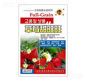 含腐植酸水溶肥料-草莓甜旺旺-譽達肥業(yè)