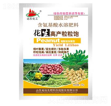 花生高產(chǎn)粒粒飽-遠(yuǎn)東肥料