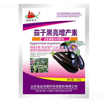 茄子黑亮增產(chǎn)素-遠(yuǎn)東肥料