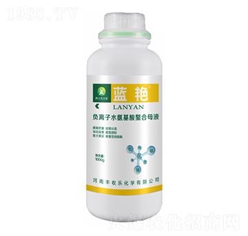 1000g負(fù)離子氨基酸螯合液肥-藍艷-豐收樂