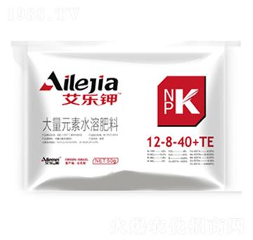 大量元素水溶肥料12-8-40+TE-艾樂(lè)鉀-艾樂(lè)美