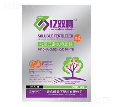 高磷促花型大量元素水溶肥-億雙贏-沃天下