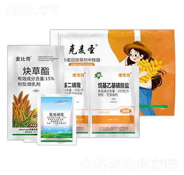 麥田惡性禾草一遍凈-克麥?zhǔn)?豐收樂