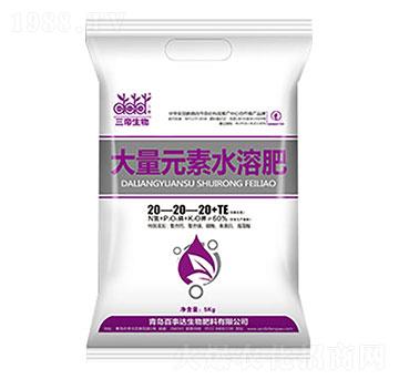 大量元素水溶肥20-20-20+TE 百事達
