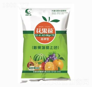 高鉀型大量元素水溶肥料12-4-42+Mg+TE-花果葆-通源生物