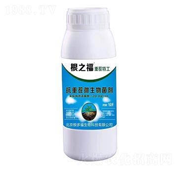 瓶裝抗重茬微生物菌劑-重茬特工-根多福