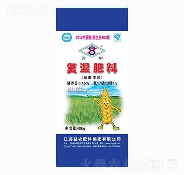三麥專用復(fù)混肥料17-13-15-益農(nóng)