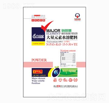 硝硫基高鉀型大量元素水溶肥15-5-30+TE-六合金-金必來