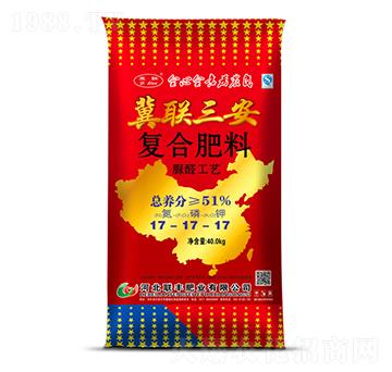 40kg脲醛工藝復合肥料17-17-17-聯(lián)豐肥業(yè)