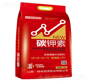 碳鉀素含腐植酸水溶肥18-18-18+TE-潤(rùn)澤肥業(yè)