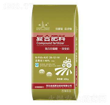 高塔造粒螯合鋅腐酸復(fù)合肥料26-12-10-誠成肥業(yè)