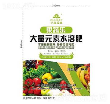 大量元素水溶肥15-5-25-果蔬樂-圣地