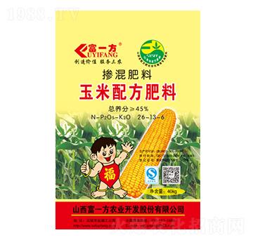 玉米專用摻混肥料26-13-6-富一方