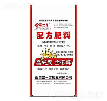 果樹高鉀沖施型配方肥料16-6-18-富一方