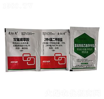 50克每升雙氟磺草胺+74%2甲4氯二甲胺鹽+200克每升氯氟吡氧乙酸異辛酯-豐收樂