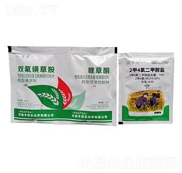 50克每升雙氟磺草胺+10%唑草酮+74%2甲4氯二甲胺鹽-豐收樂
