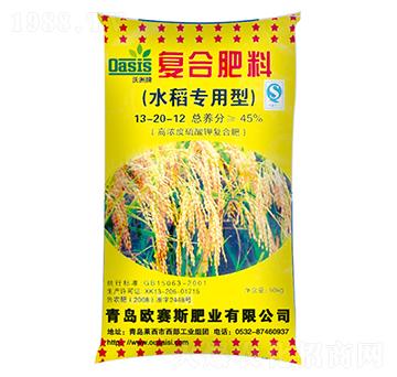 水稻專用型高濃度純硫酸鉀復合肥13-20-12-歐賽斯