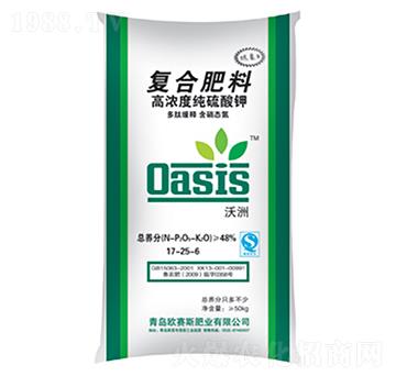 高濃度純硫酸鉀復合肥17-25-6-沃洲-歐賽斯