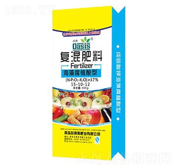 海藻腐植酸型氯基復混肥15-10-12-歐賽斯