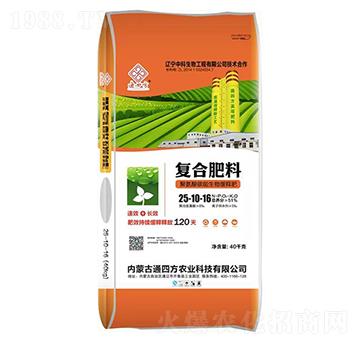 聚氨酸碳能生物緩釋肥復合肥料25-10-16-通四方