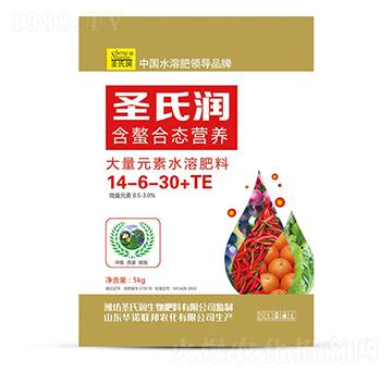 大量元素水溶肥14-6-30+TE-圣氏潤(rùn)