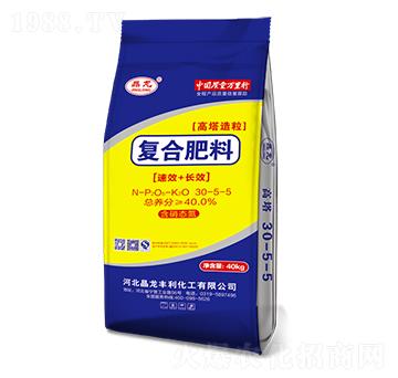 高塔造粒復(fù)合肥料30-5-5-晶龍