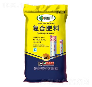 高塔造粒復(fù)合肥料15-5-25-喜耕田