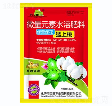 微量元素水溶肥料-保蕾保花猛上桃-金田豐