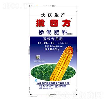玉米專用摻混肥料13-25-10-撒四方-億豐
