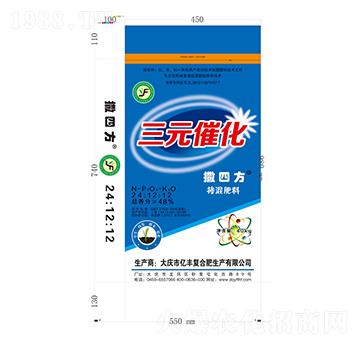 摻混肥料24-12-12-三元催化-億豐