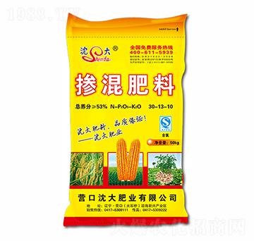 50kg玉米專用摻混肥料30-13-10-沈大肥業(yè)