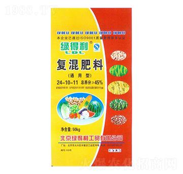 復(fù)混肥料24-10-11-綠得利