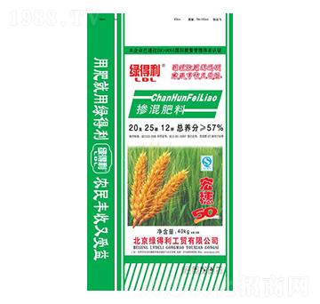 小麥專用復(fù)混肥料20-25-12-綠得利