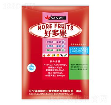含腐植酸水溶肥料-好多果-三微生物