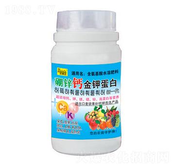 硼鋅鈣金鉀蛋白-百事達