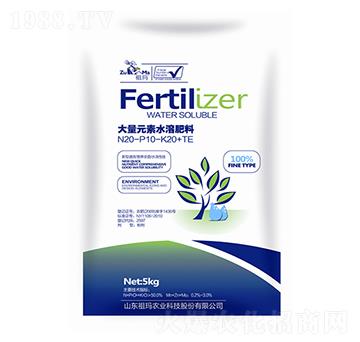 大量元素水溶肥料20-10-20+TE-祖瑪-允發(fā)化工
