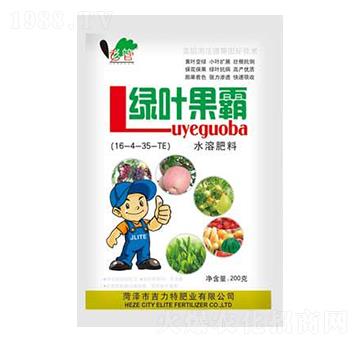 水溶肥料16-4-35+TE-綠葉果霸-吉力特肥業(yè)