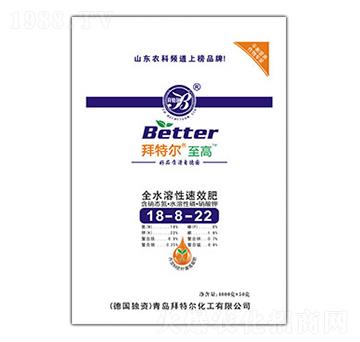 大量元素水溶肥18-8-22-拜特爾