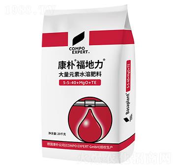 大量元素水溶肥料5-5-40+MgO+TE-康樸·福地力-德華肥料